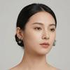 Dark Style Spider Stud Earrings Zinc Zinc Alloy Pearl Earrings Vintage Halloween Earrings  Women