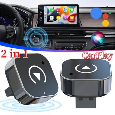 Беспроводной Android Auto Carplay Box/адаптер Беспроводной адаптер CarPlay Преобразование проводного в беспроводное автоматическое подключение для заводских проводных автомобилей