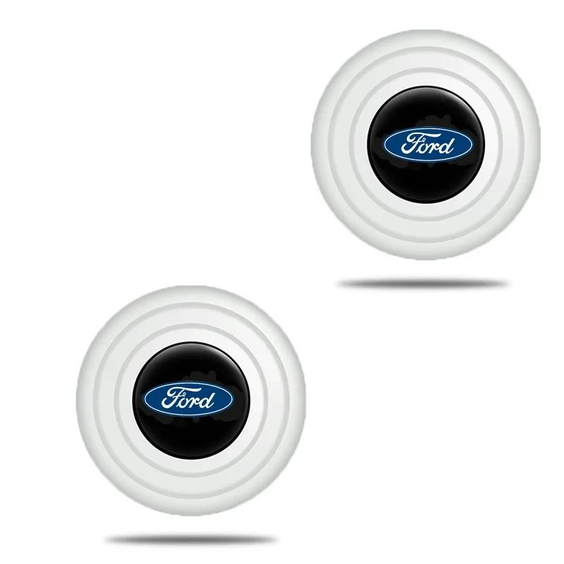 Car Sticker Hot For Ford New Car Silicone Door Shock Stickers Absorber Soundproof Buffer Pier For Ford Fiesta EcoSport ESCORT fo
