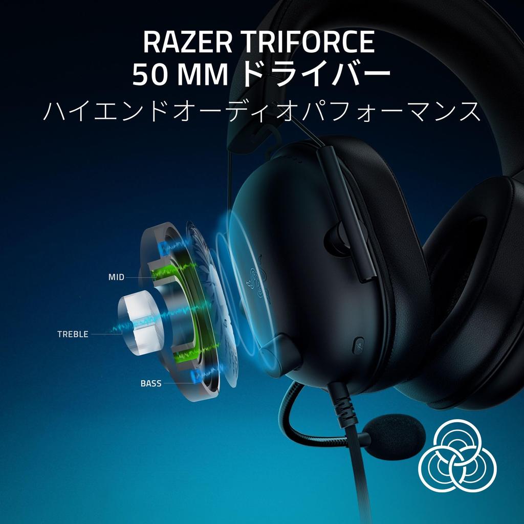 Razer Blackshark V2 X for PlayStation Gaming Compatible with PS5 and Surround Patented 50mm Unidirectional Noise Ear Compatible with PlayStation and