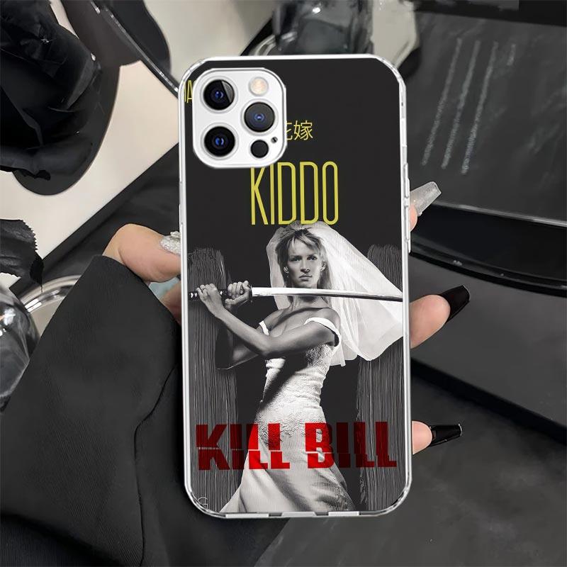 Чехол для телефона Kill Bill для iPhone 11 12 13 Mini 14 15 Plus 16 Pro Max 17 Air 16E 7 8 SE 17ProMax Мягкий чехол-футляр 11 14 15 16 Pro