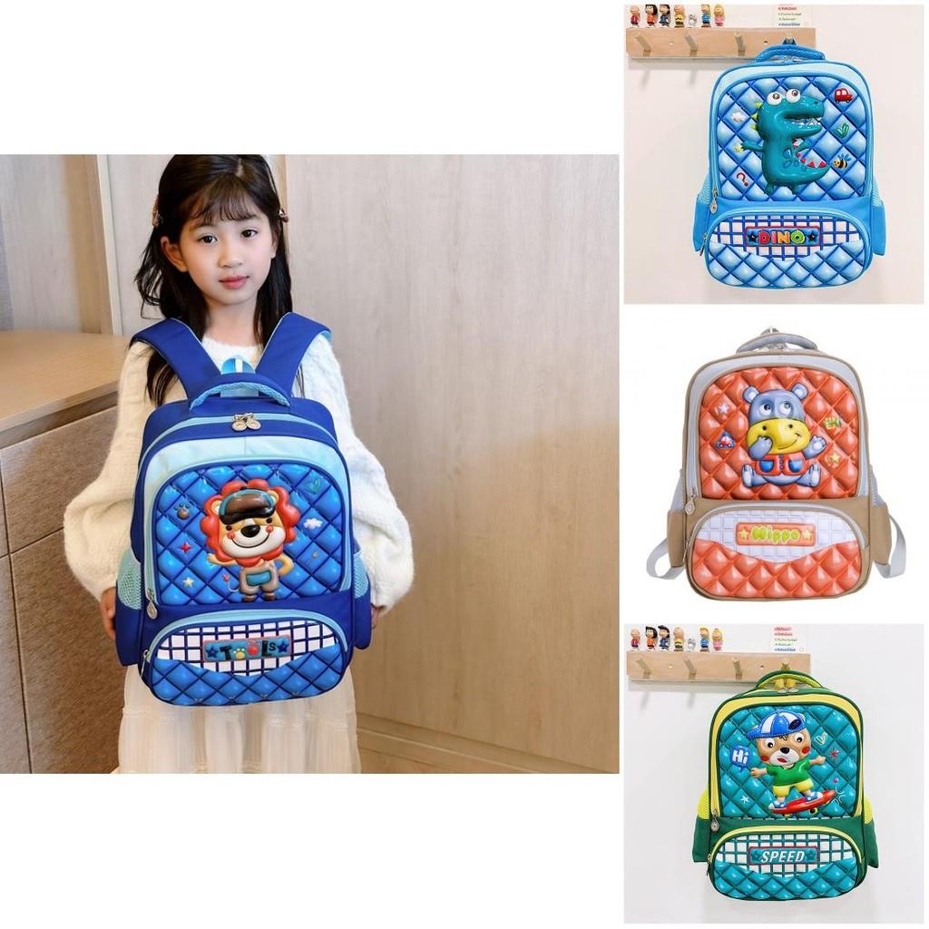 Stylish And Spacious Casual School Backpack For Kids And Students With Cartoon Design