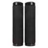 Double Lock On Bike Handle Grip Sponge Non Slip Shock Absorption Bike Handlebar Grips for 2.22cm Handlebar Black