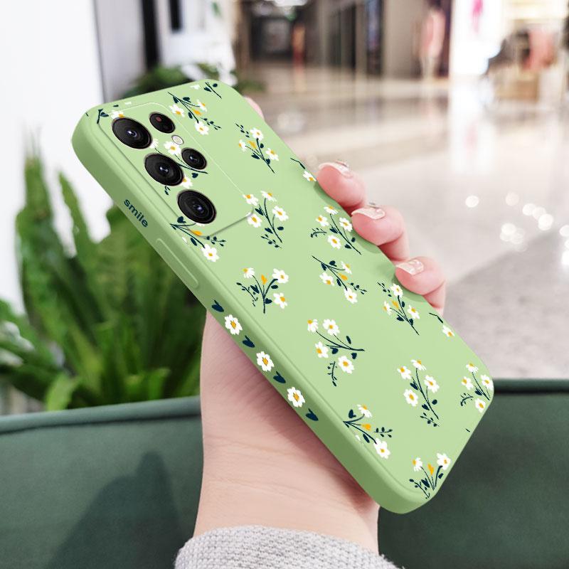 Красивый чехол для телефона с цветами для Samsung Galaxy S25 FE S24 S23 S22 S21 S20 S10 Ultra Plus Note 20 Ultra 10 9 Plus