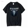 Футболка Wacken винтажная футболка группы рок y2k размер XXLARGE винтажная стираная мужская повседневная эластичная слегка дышащая мода стильная