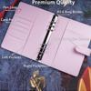 4-Compartment Inner Page Kpop Photocard Binder A5 Refillable Card Photo Storage Album with 200 Card Slots