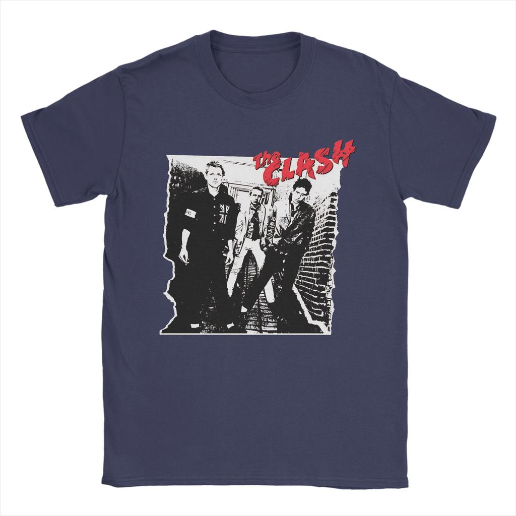 Streetwear TShirt Summer The Clash Self Titled Enhanced Album Clash At Demonhead Hippie TShirts for Unisex Short Sleeve Top Tees