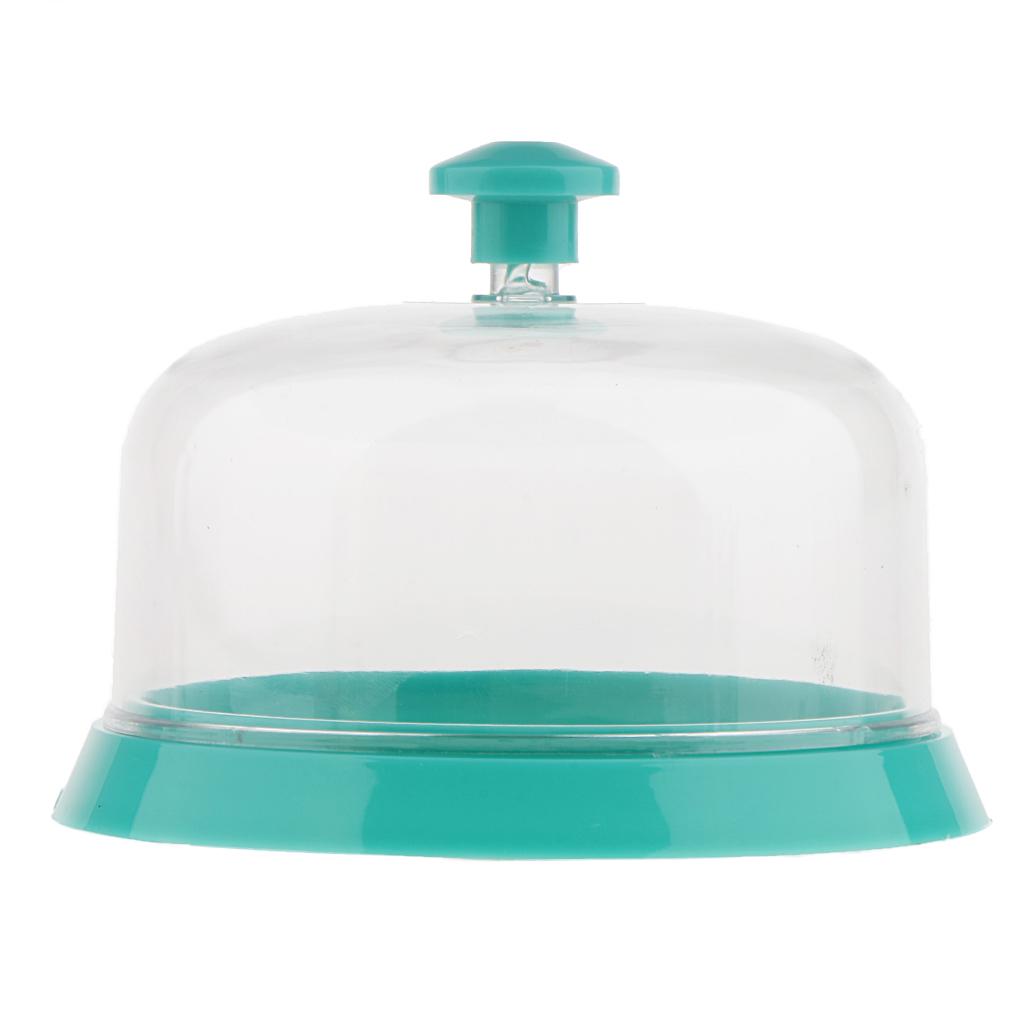 Acrylic Clear Blue Dust Cover Tray for Watch Movement Parts Jewelry Beads