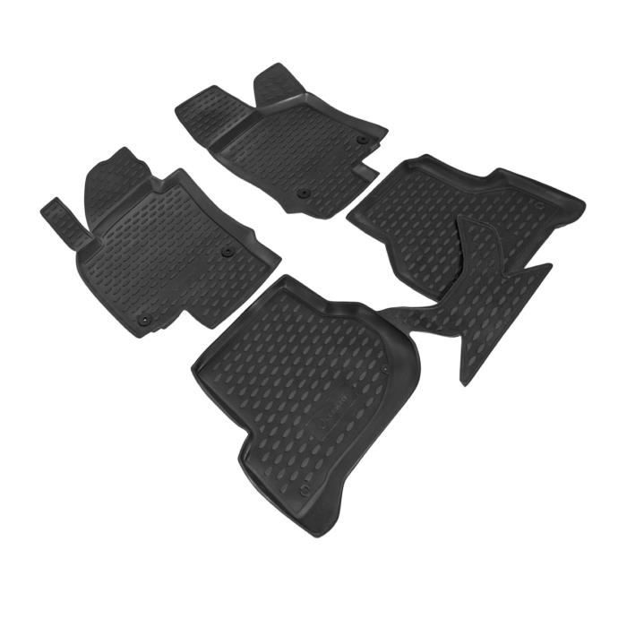 J&J AUTOMOTIVE | Tapis De Sol En Caoutchouc 3D Exclusive Pour Skoda Octavia 2 2004-2013