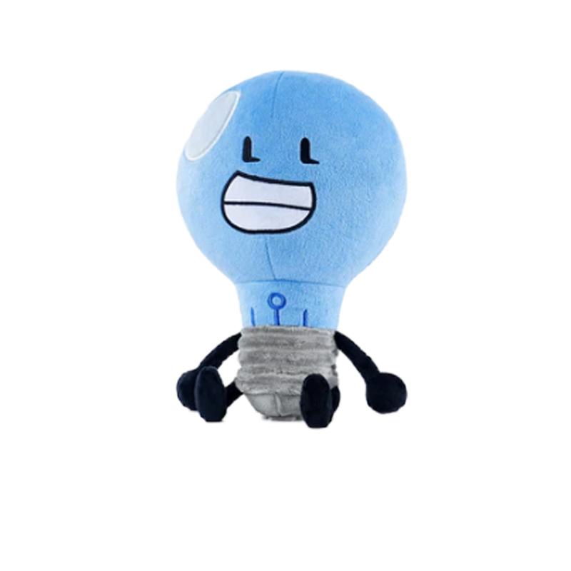 Плюшевая кукла Бот BFDI Битва за Остров Мечты Плюшевые Аниме Аксессуары Мягкая Кукла Коллекция Декор Комнаты Игрушка Подарок Ребенку на День Рождения Новинка
