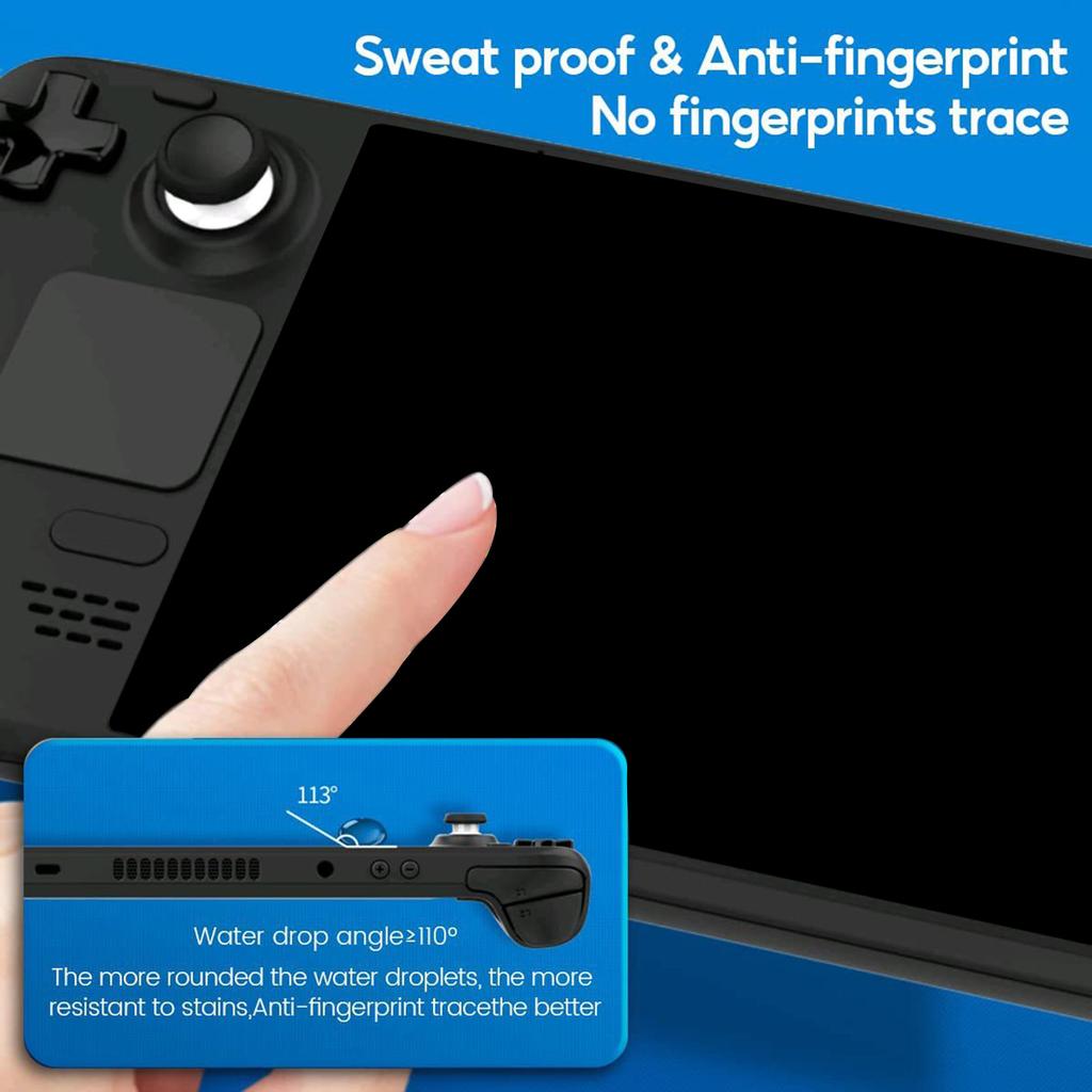 Защитная пленка для экрана Закаленное стекло Защита от отпечатков пальцев Устойчивое к царапинам Стеклянная защита для экрана Steam Deck Защитная пленка для экрана