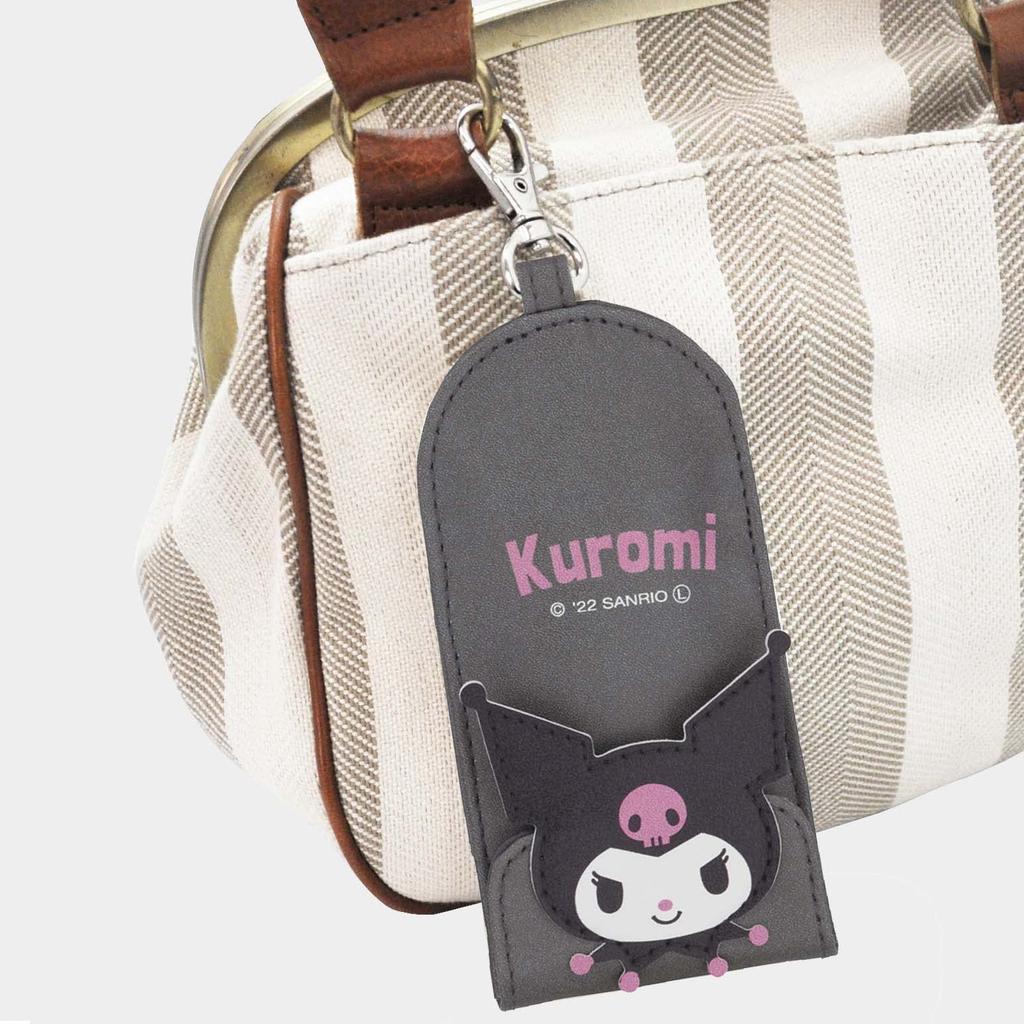 Skater Key Case with Reel Key Chain Key Storage Case Kuromi Sanrio ZKC1-A