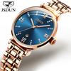 JINSHIDUN Brand Watch Thin Original Movement Quartz Watch Waterproof Women's Watch