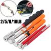 2/5/8/10LB Metal Pickup Stick Portable Metal Suction Stick Retractable Magnetic Pickup Auto Repair Tool with Light Magnetic Rod