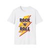 Rock'N'Roll T-Shirt, Music Tee, Rock Music Logo, Rock Fan Gift, Rocker Top