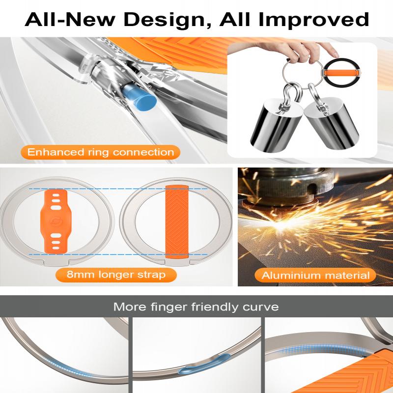 Сильный магнитный держатель для телефона, подходящий для держателя телефона Magsafe для iPhone 13, 14, 15 с ориентацией держателя телефона на 306 °