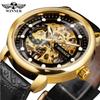 WINNER Men's Watch Fashion Hollow Waterproof Manual Mechanical Watch