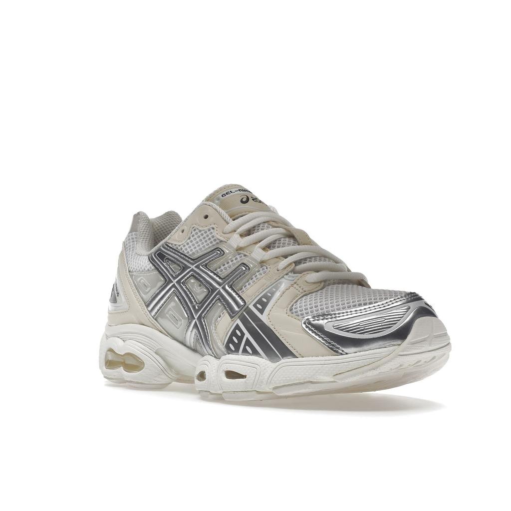 WIND AND SEA x ASICS Gel Nimbus 9 Бело-серебристые кроссовки унисекс Чисто-серебристый 1201A801-100