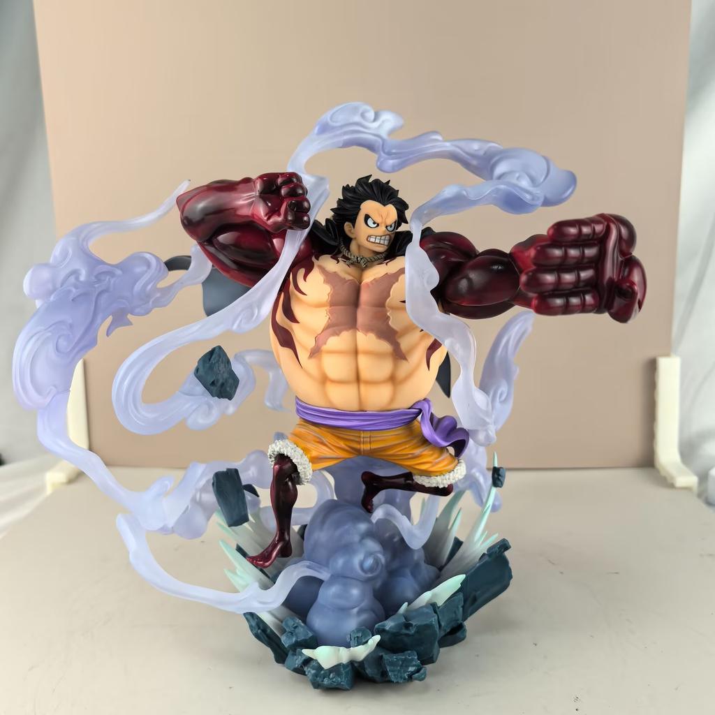 One Piece Zero Остров Призраков Луффи Четырехскоростной Монстр Битва Супер Битва One Piece Модель Украшение Набор в Коробке Ручная Работа
