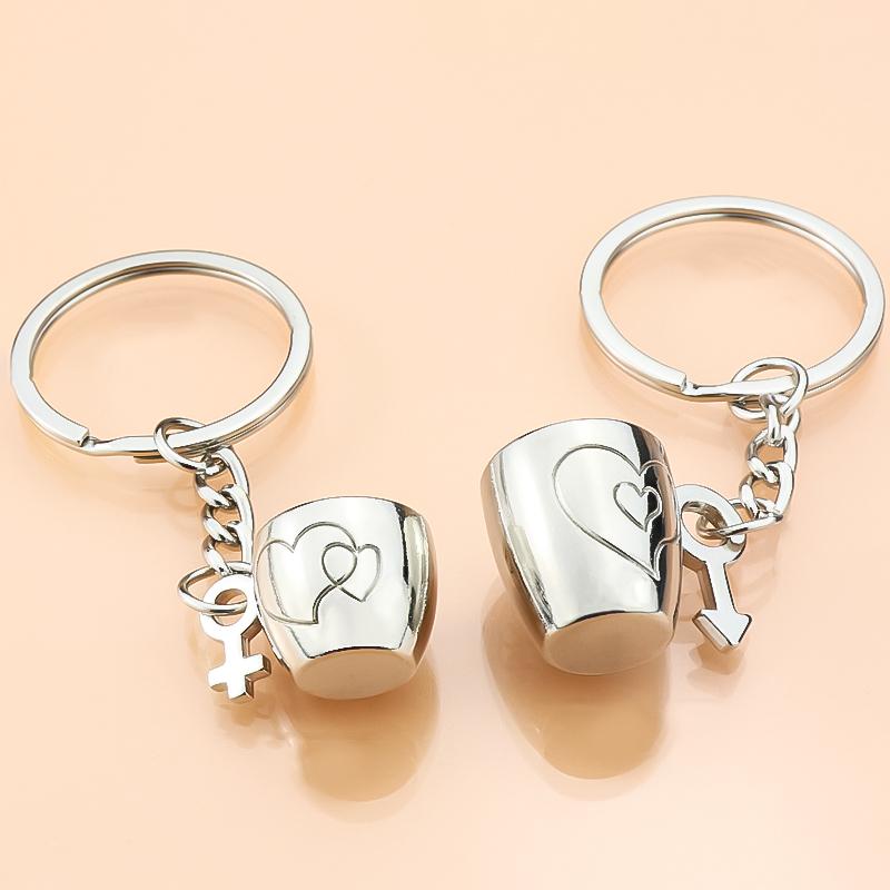 Женские и мужские украшения на День Святого Валентина, пара влюбленных, сумка, подвески, подарочные аксессуары