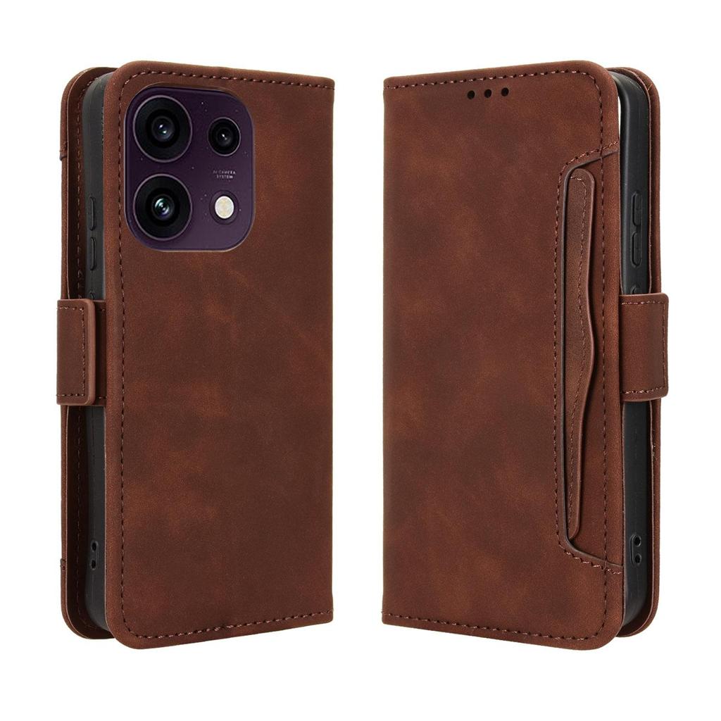 Flip Cover For OPPO Reno 16F / Reno 16FS Leather Case [Flip Vintage Leather] Shockproof Durable Retro Phone Case