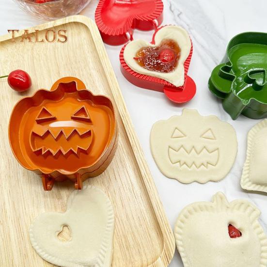 1/3 шт., форма для пирога, тыква, фрукты, любовь, тепловая форма, пищевой класс, без бисфенола А, многоразовый пресс для теста, карманный пресс для приготовления пирога, инструмент, кухонные гаджеты