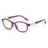 Women Anti-Blue Light Square Reading Glasses Presbyopia Eyeglasses Prescription Spectacles Hyperopia Eyewear