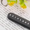 Key Ring Plate Key Chain Pendant Car DIY Anti-lost Keychain