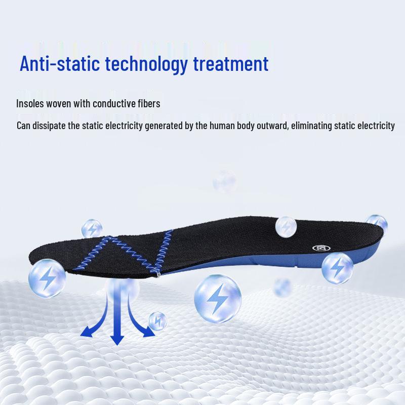 Blue Gull Shield Men's Anti-Smash, Anti-Puncture, Wear-Resistant, Anti-Static Safety Shoes