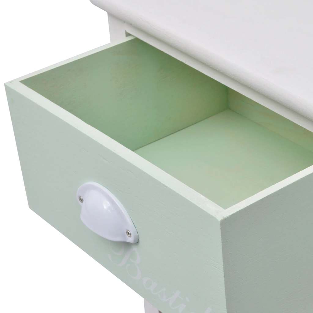 Side Cabinet with 4 Drawers French Style Wood