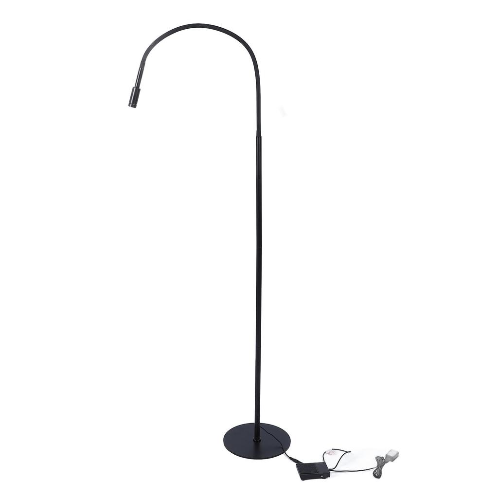 УФ-лампа для наращивания ресниц с ножной педалью управления, продлевает жизнь ресницам, регулируемая УФ-лампа с гусиной шеей