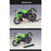 Welly 1/12 Scale 2021 Kawasaki Ninja ZX-10R Alloy Motorcycle Model Simulation Diecast Metal Scale Motorcycle Model Childrens Toy Gifts