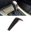 1pcs Car Shift Lever Knob/ Car Stalls Head/ Gear Head Frame Sticker For BMW 1 Series E87/ 3 Series E90 E92 E93/ X1 E84