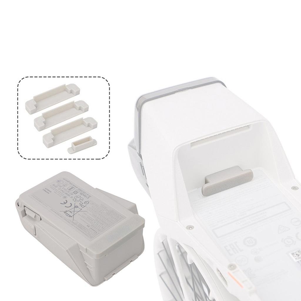 Quick Release Protective Dust Plug for FLIP drones Battery Charging Port Waterproof Shockproof Cover Plastic Protector