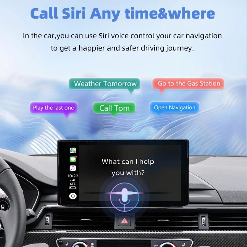 Беспроводной автомобильный адаптер CarPlay 2-в-1, USB-автоконвертер, Plug and Play, совместим с проводными автомобильными системами Apple CarPlay