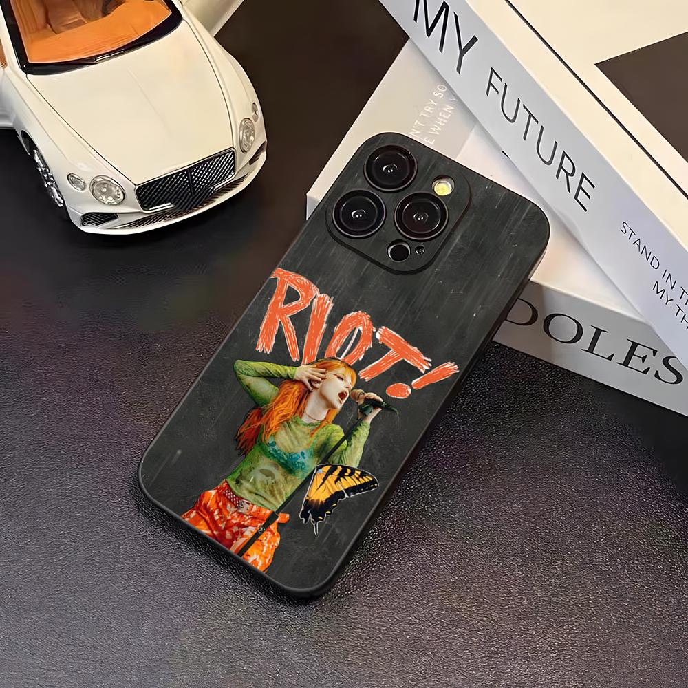 Крутой чехол Paramore для телефона iPhone 16 Pro Max, 17 Pro Max, 14, 15 Plus, 12, 13, 11 Pro, Xr, X, Xs, SE, задняя крышка