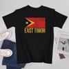 More Design East Timor Flag Unisex Tshirt Tees Tshirt Oneck T Shirts Unisex Boys Clothing 100 Cotton