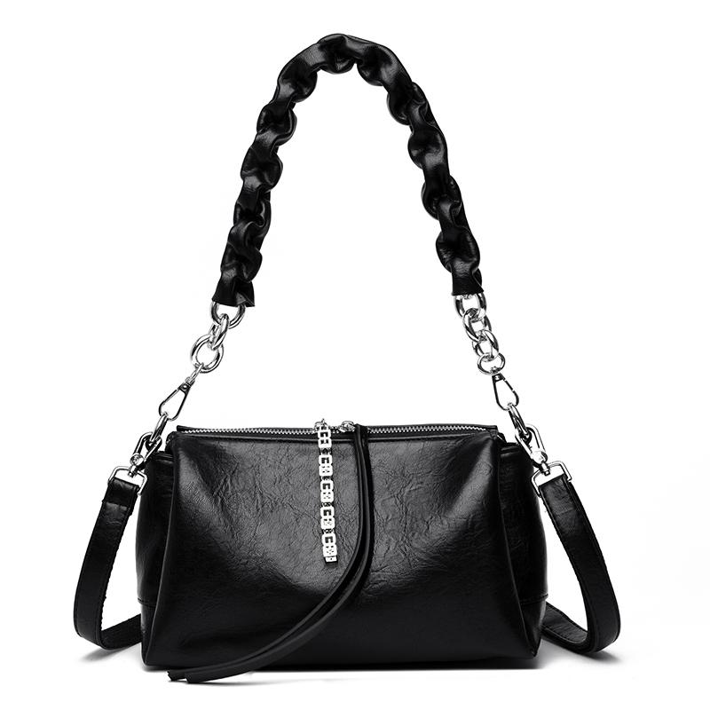Soft Leather Shoulder Bag for Women Luxury Crossbody Bag Ladies Messenger High Quality Women's Bag Fashion