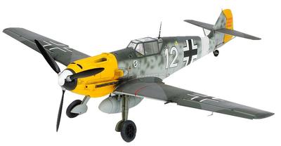 Tamiya Серия 'Шедевры' 63 Немецкий ВВС Messerschmitt Bf109 TROP Пластиковая модель 61063 1/48 Нет. Е-4/7