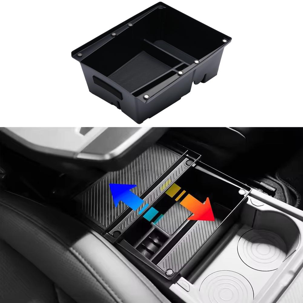 For Kia Ev3 Car Center Console Armrest Under Storage Box Car Organizer Stowing Accessories Tray Tidying Interior Q3N9