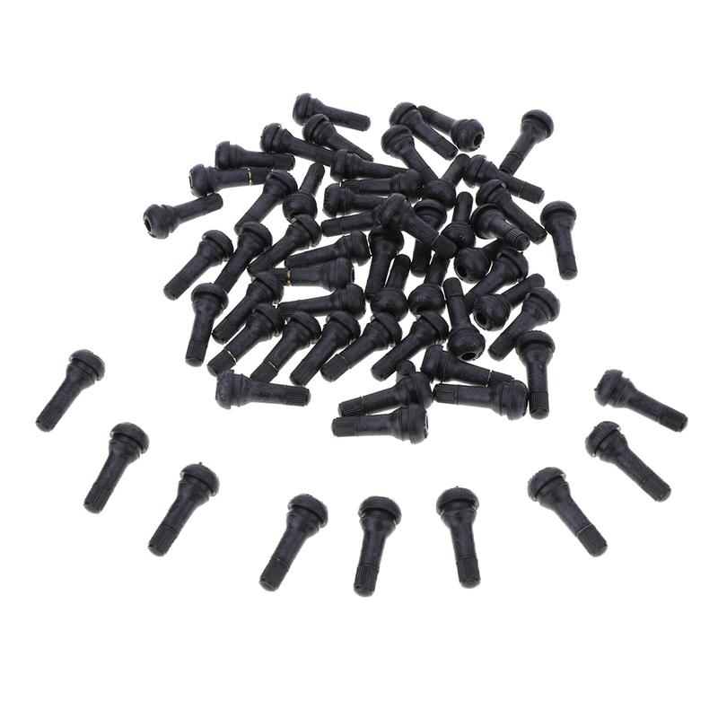 100x TR-413 Tire Valve Stems Truck Car Rubber Industrial Replacement