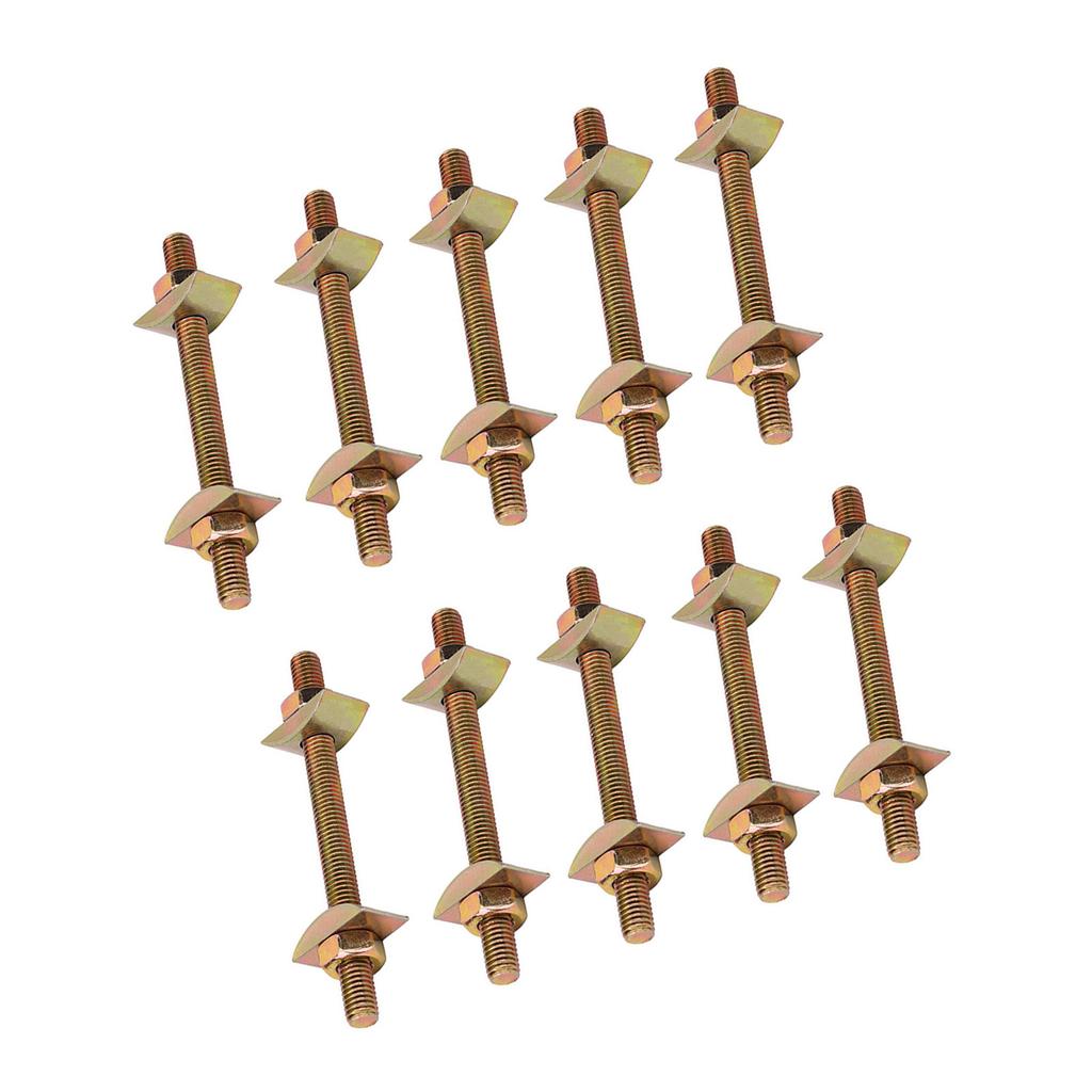 10 Set Countertop Fasteners Countertop Flip Connectors Rust Resistant Connectors for Furniture & Bed Frame Connections