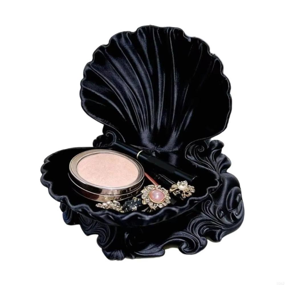 Ocean Wave Base Shell Jewelry Tray Pearlescent Jewelry Holder Gift Key Serving Plate Home Decor