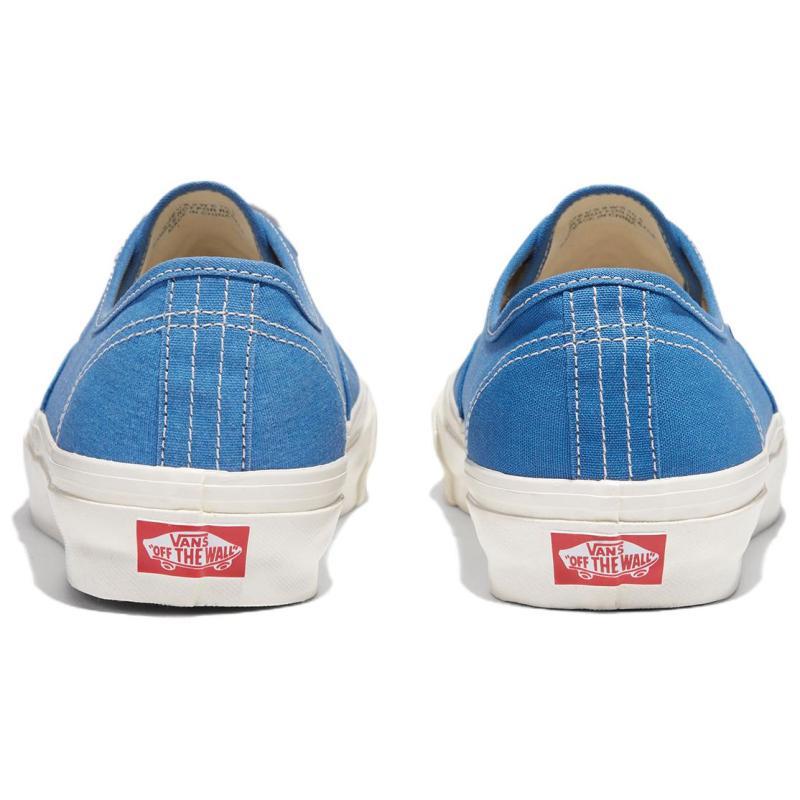 Vans Износостойкие Низкие Кеды для Скейтборда Унисекс Синие Кроссовки VN000CW21PQ1