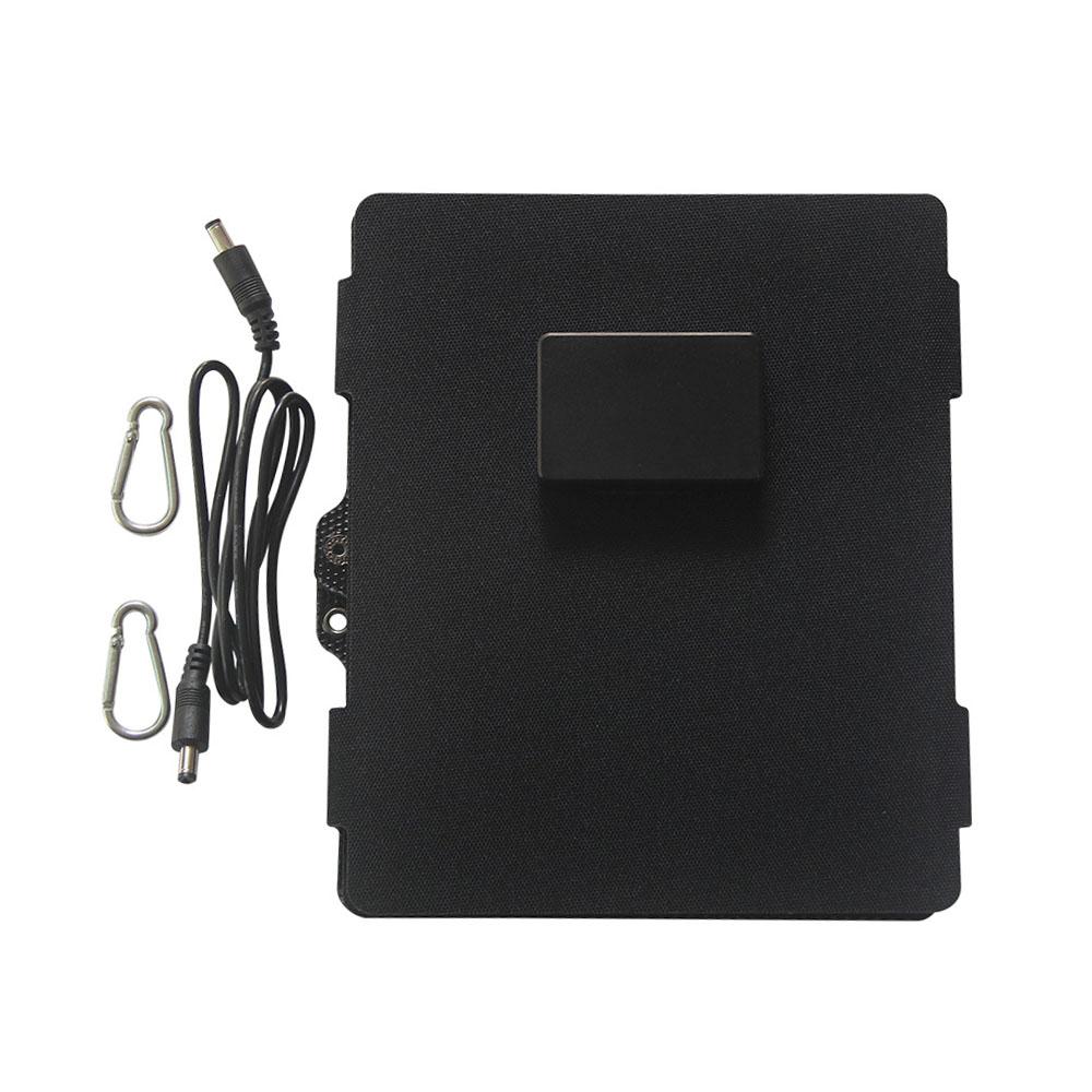 Уличное портативное гибкое складное солнечное зарядное устройство с портами Type-C/USB/DC для кемпинга, походов, мобильного телефона, для экстренных ситуаций