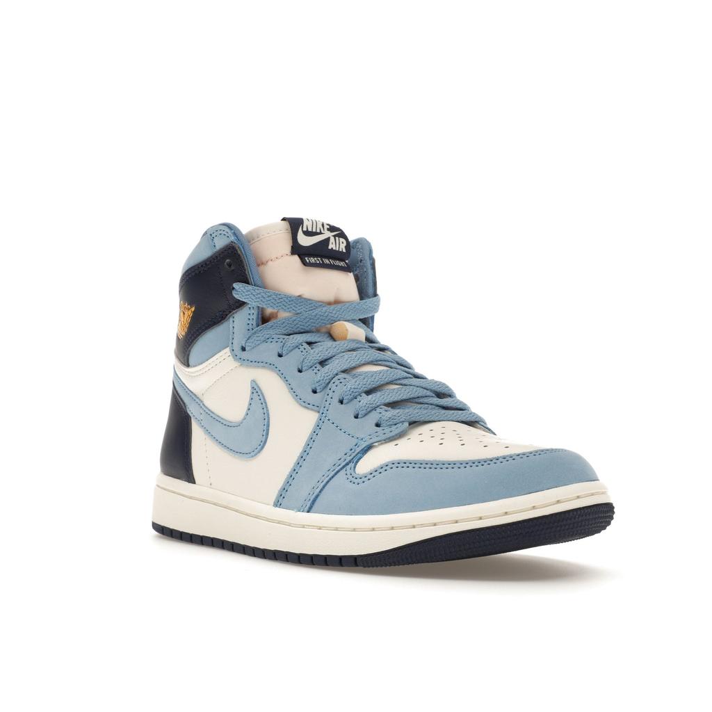Женские кроссовки Air Jordan 1 Retro High OG First in Flight Blue University-Blue Midnight-Navy FD2596-400