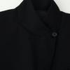 2026 Womens Street Style Blazer Solid Color Stand Collar Single Breasted Long Sleeve Casual Outerwear S M L