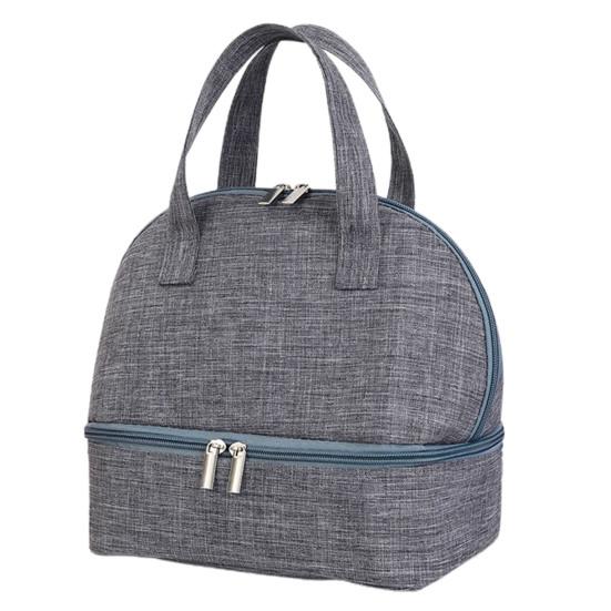 Сумка для обеда, герметичная изолированная сумка-тоут Bento, компактная прочная изолированная сумка-бокс для обеда для офиса, путешествий, пикника