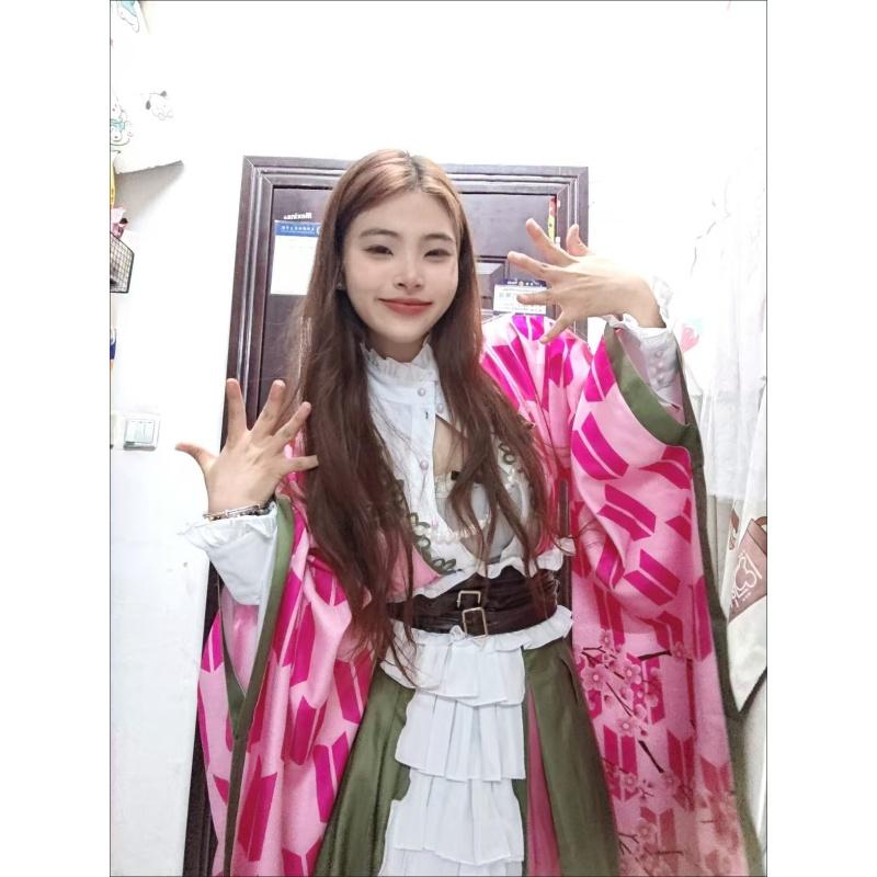 Мицури Косплей Канродзи Мицури Косплей Костюм Парик