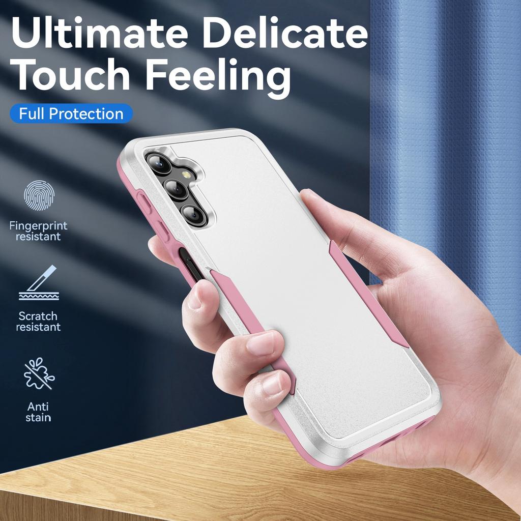 Anti-Scratch Fitted Armor Case for Samsung Galaxy S24 Plus S23 FE S21 Ultra S22 S20 5G Cell Phone Cover Coque Cases
